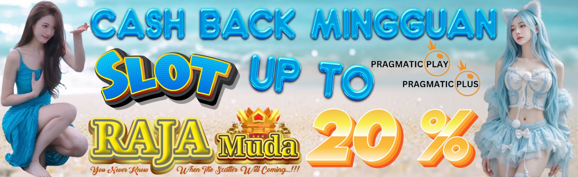 Rajamuda CashBack Slot Mingguan