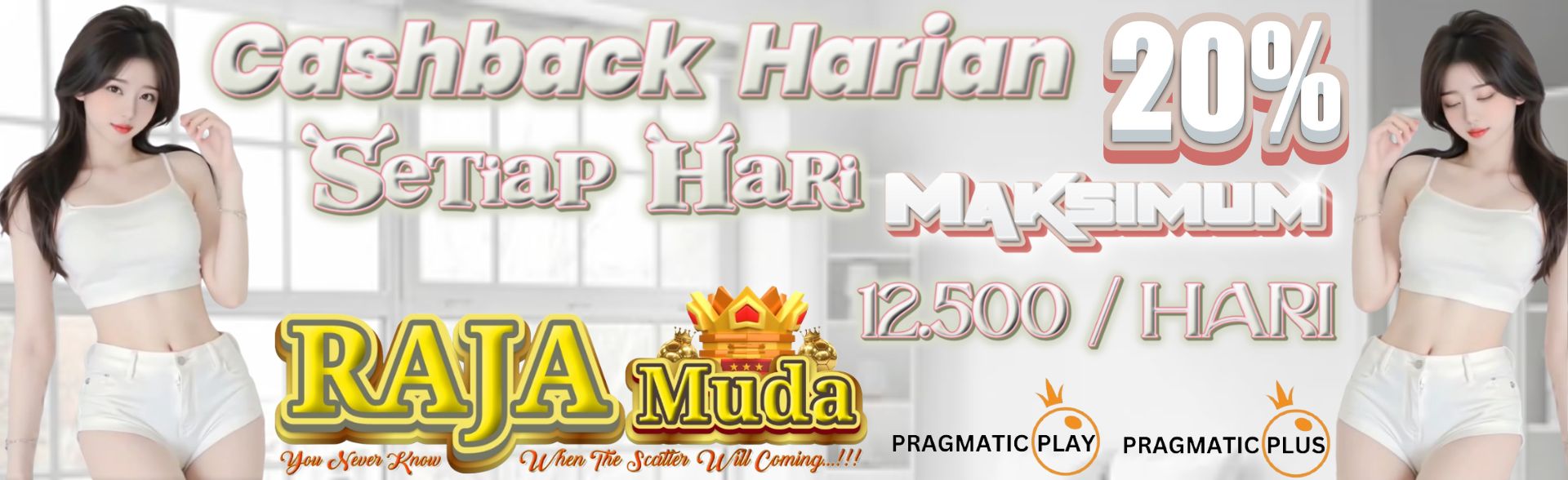 Rajamuda Cashback Harian 100%