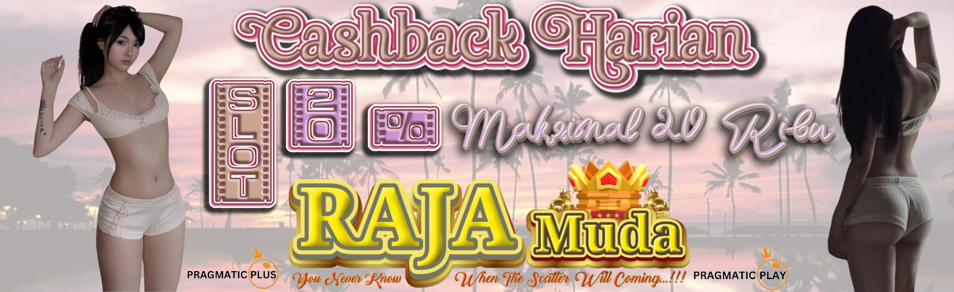 Rajamuda Cashback Harian 20%