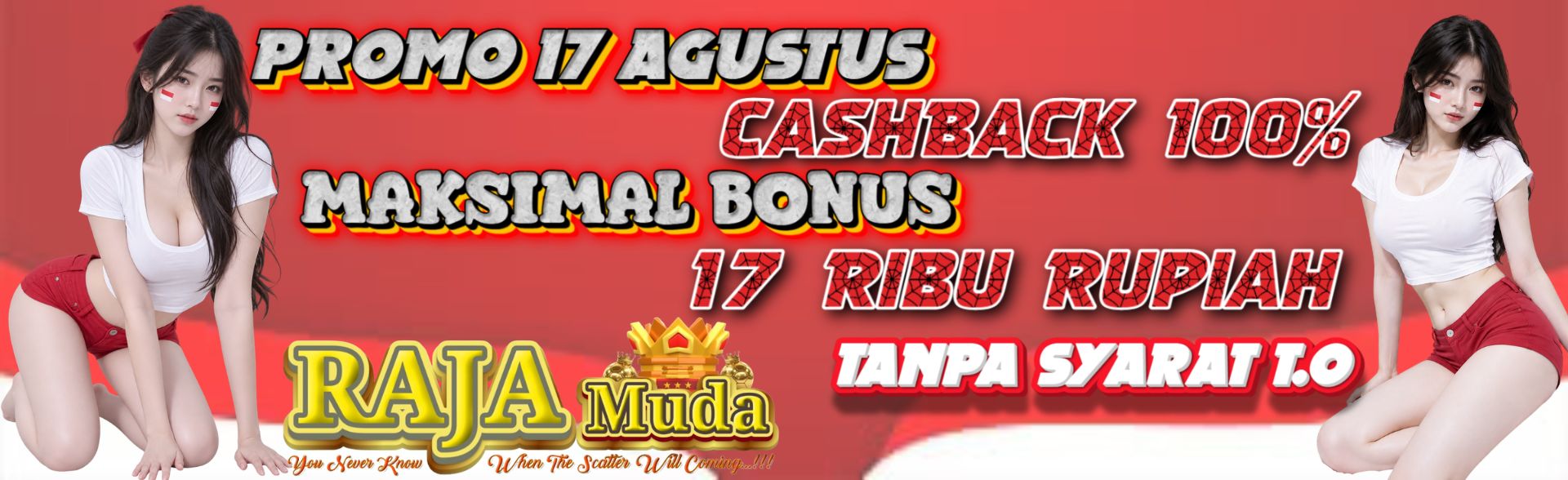 cashback rajamuda 100%